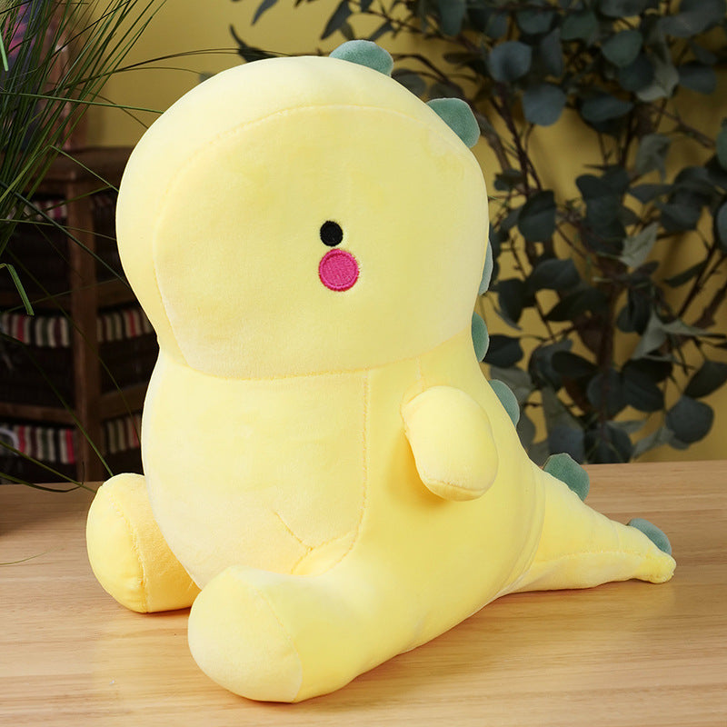 Dinosaur Plush Toy Girl Heart Pillow Doll - Cindi Book