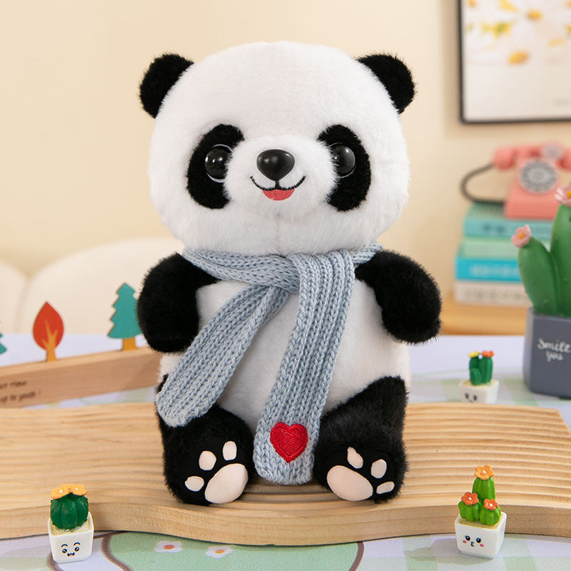 Cute Panda Plush Toy Wearing Clothes - Cindi Book