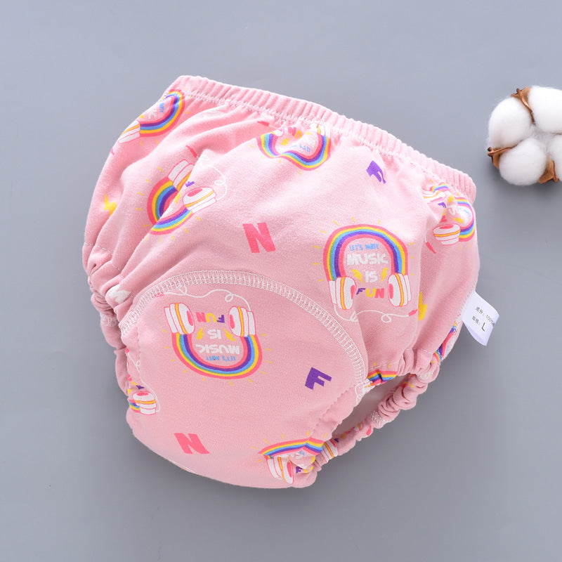 Baby Training Pants Washable 6-layer Gauze Diaper Cover Learning - Cindi Book