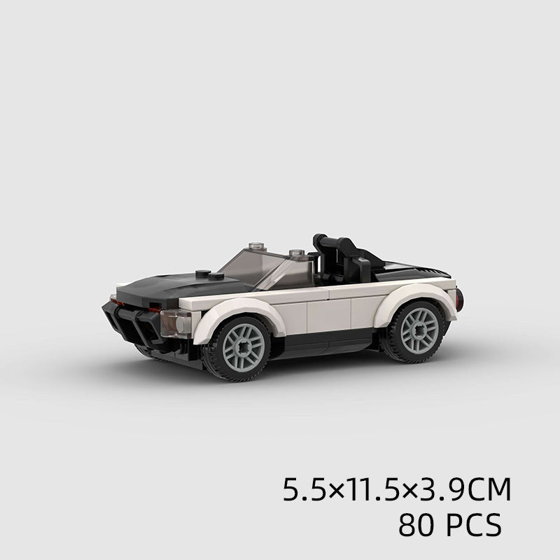 Children's Toys Car Model Sports Car and Small Particle Building Blocks Moc Educational Toys