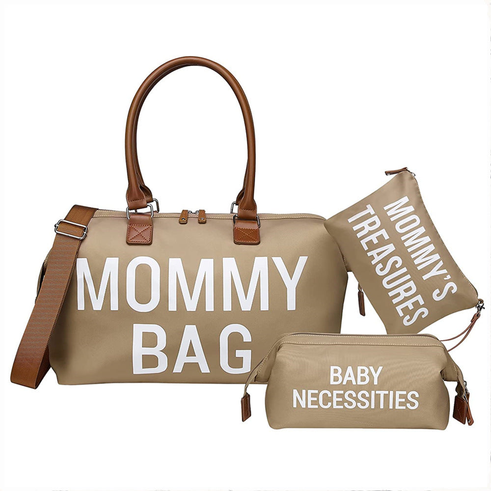 3-piece Portable Bag Set For Moms On Trips - Cindi Book