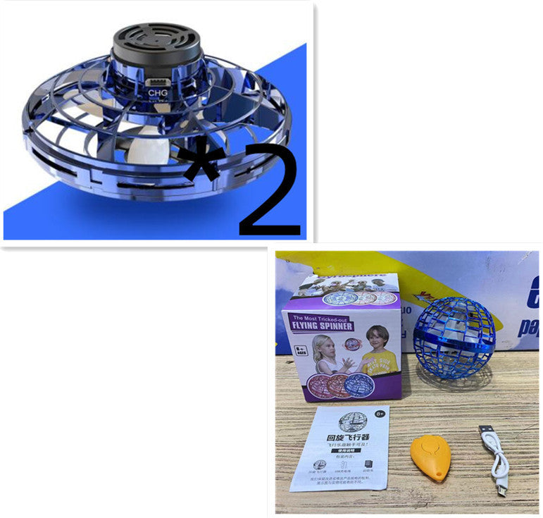 Rotating Flying GyroAircraft Induction Drone Toy - Cindi Book
