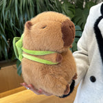 Birthday Hat Capabala Cute Capybara Plush Toy - Cindi Book
