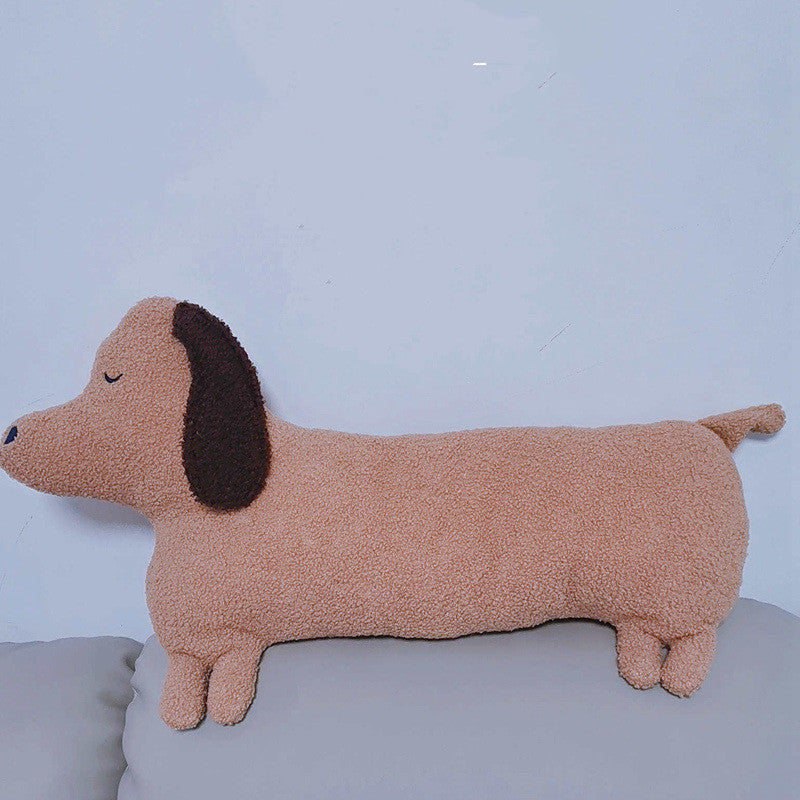 Dachshund Dog Cute Long Throw Pillow - Cindi Book