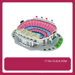 3D Puzzle Football Field Model - Cindi Book