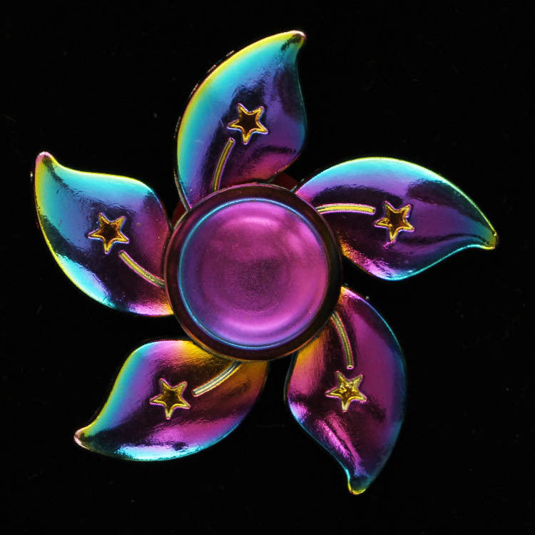 Zinc Alloy Electroplating Colorful Fingertip Top - Cindi Book