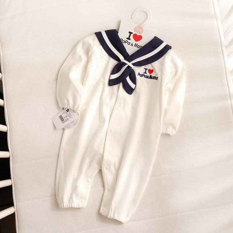 Navy Style Baby Clothes Newborn Clothes Baby Onesies - Cindi Book