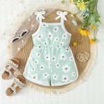 Summer New Girls' Jumpsuit Printed Sling - Cindi Book