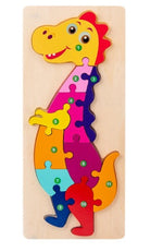 Children's Cartoon Number Animal Puzzle - Cindi Book