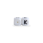 12mm Baby Products 26 Silicone English Alphabet Beads Teeth Accessories - Cindi Book