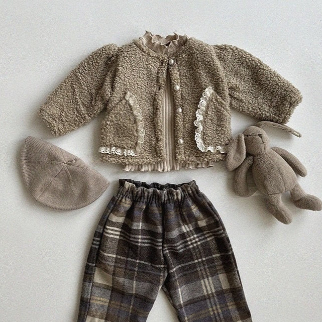 Plush Thickened Coat Children's Winter Warm Clothes - Cindi Book