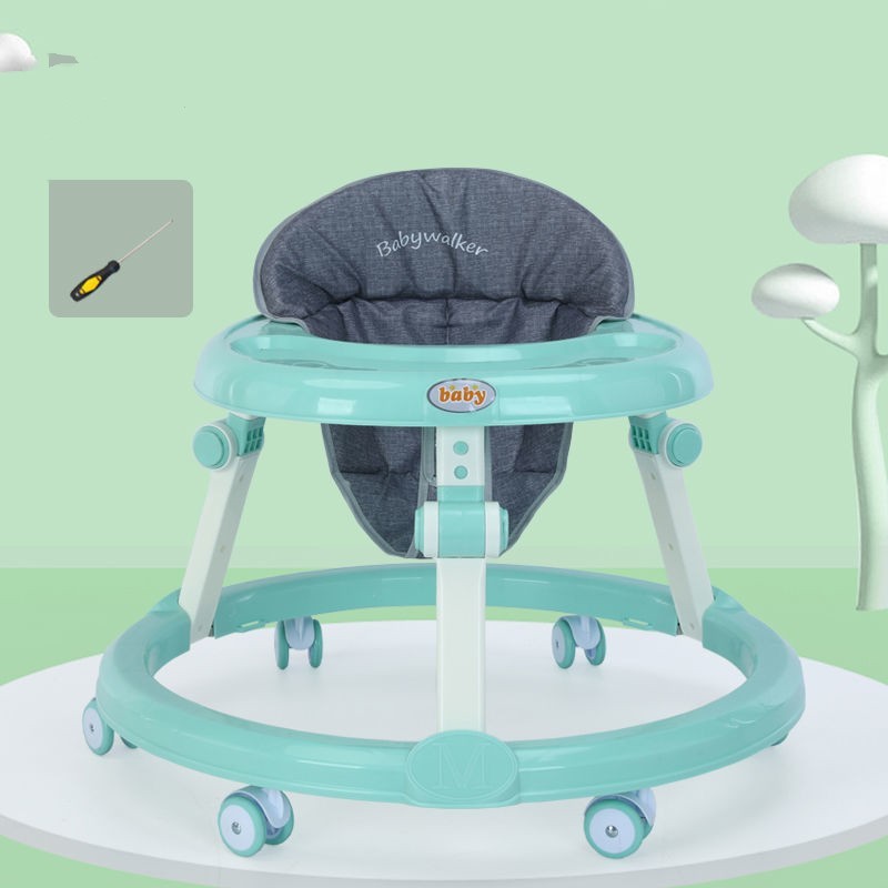 Baby Walker Anti-O-leg Baby Multifunctional Anti-rollover - Cindi Book