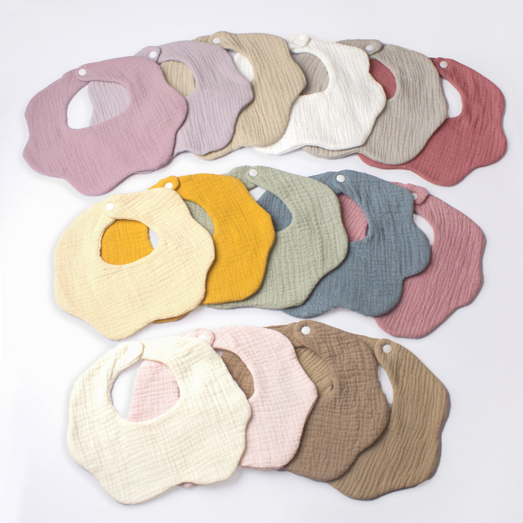 Infant And Toddler Supplies Candy-Colored Gauze Lace Bib - Cindi Book