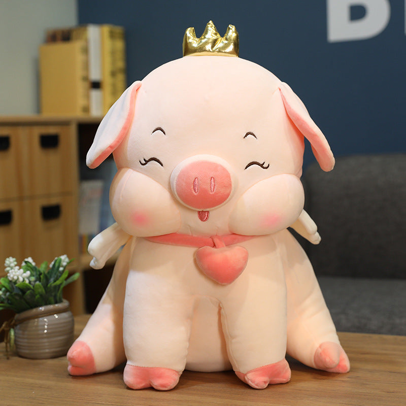 Angel Pig Plush Toy Doll - Cindi Book