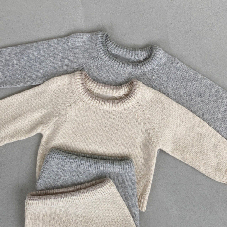 Baby Sweater Top Shorts Suit - Cindi Book
