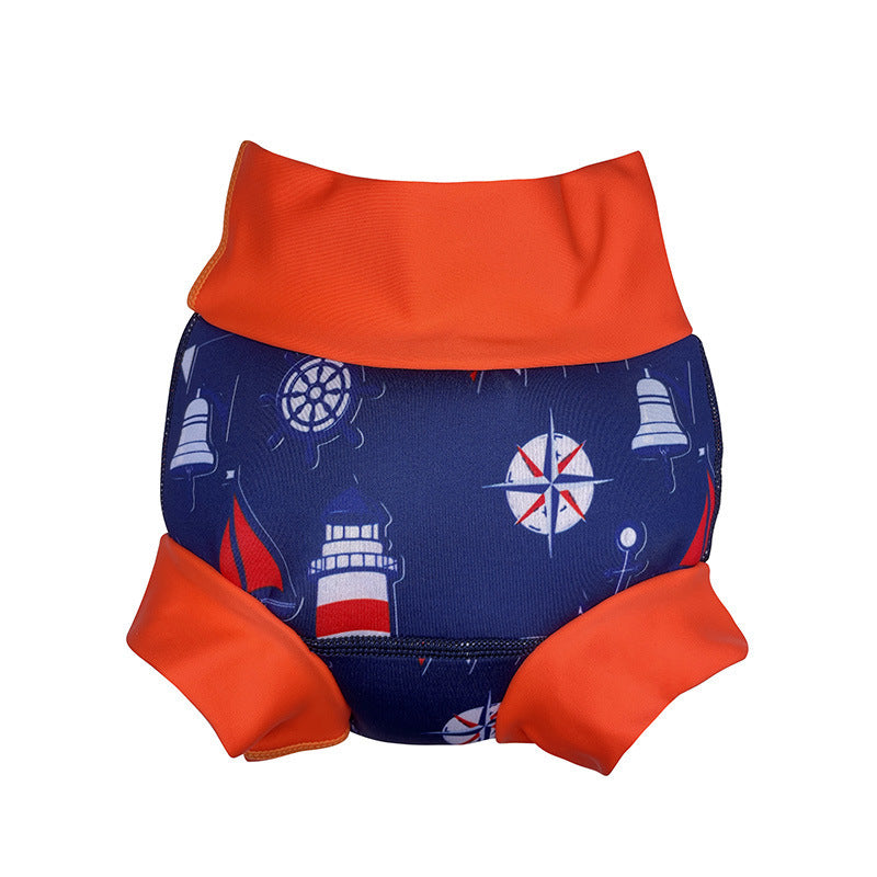 Baby Swimming Trunks Baby Waterproof Leakproof Warm Breathable - Cindi Book