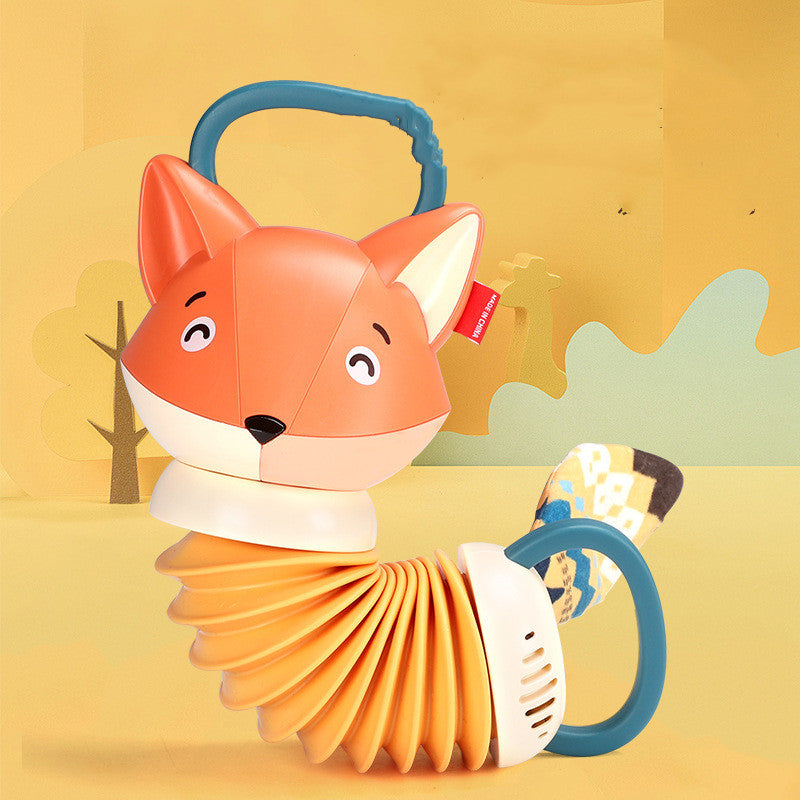 Fox Accordion Baby Early Education Simulation Musical Instrument Toys - Cindi Book