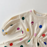 Love Balloon In Spring And Autumn Foreign Air Girl Dress - Cindi Book