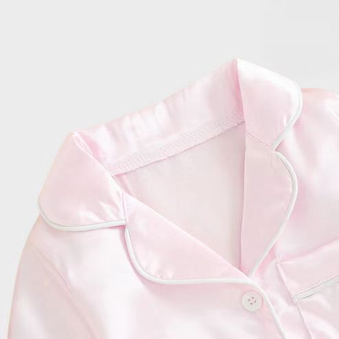 Artificial Silk Homewear Satin Baby Ice Silk Pajamas - Cindi Book
