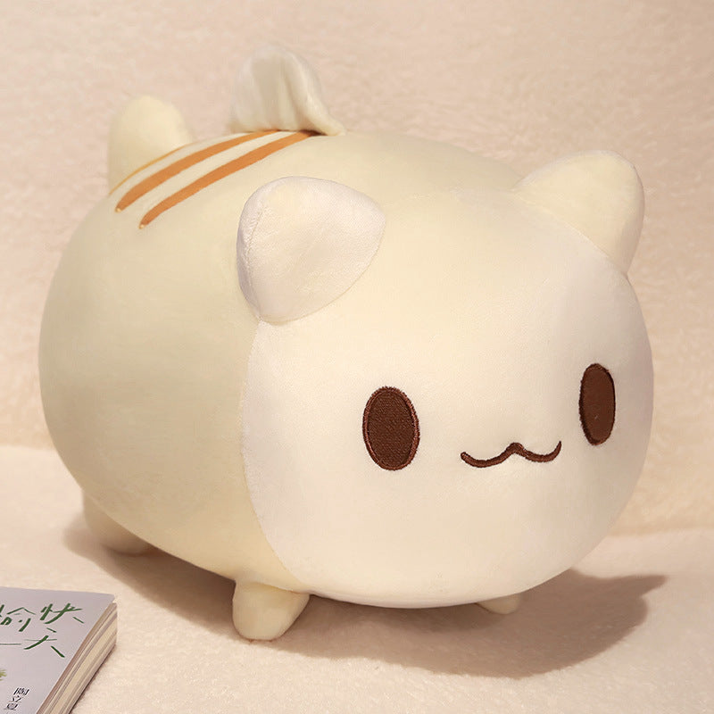 Cartoon Cute Fishtail Cat Plush Toy Accompany Doll Girl Bed Sofa Doll Birthday Gift - Cindi Book