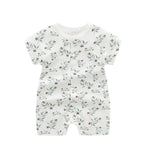 Baby Thin Clothes Short Sleeve Baby Jumpsuits - Cindi Book