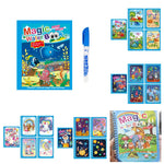 Children's Creative Magic  Water Painting Book - Cindi Book