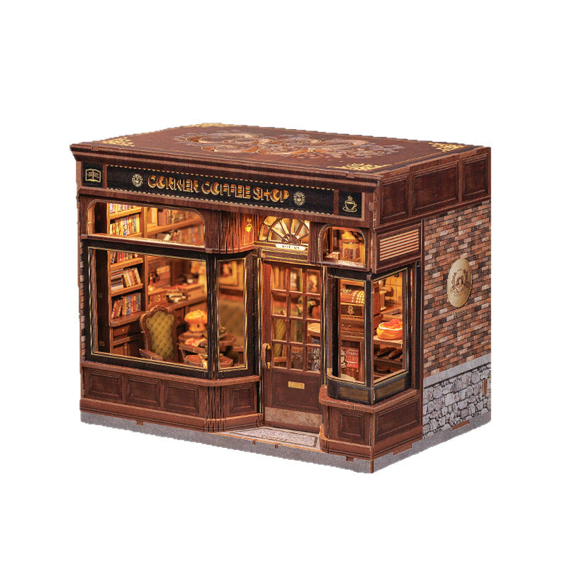 Miniature Scene Model DIY Assembled Handmade 3D Cottage Toy - Cindi Book