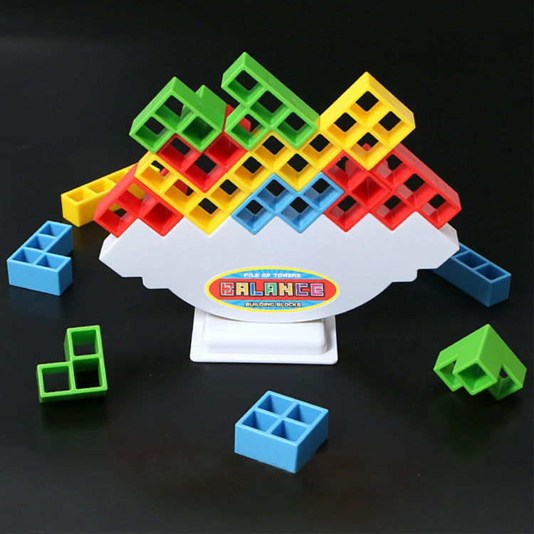 Balance Stacking Board Games Kids Adults Tower Block Toys For Family Parties Travel Games Boys Girls Puzzle Buliding Blocks Toy - Cindi Book
