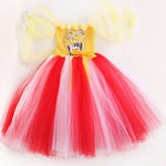 Popcorn Girl's Mesh Princess Pettiskirt Long - Cindi Book