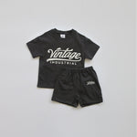 Sports And Leisure Suit Baby Western Style Cotton Letters Suit - Cindi Book