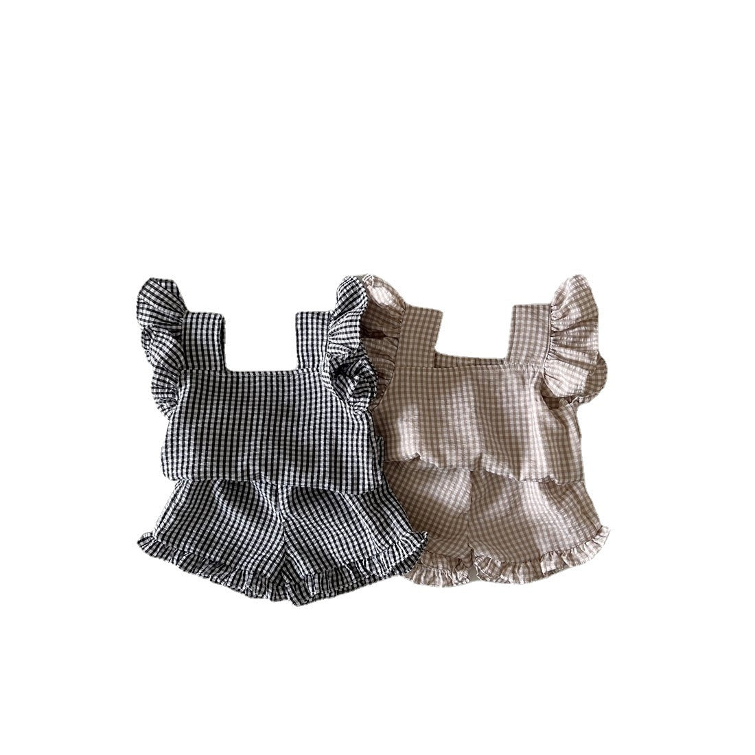 Girls' Ear Edge Short Sleeve Set - Cindi Book
