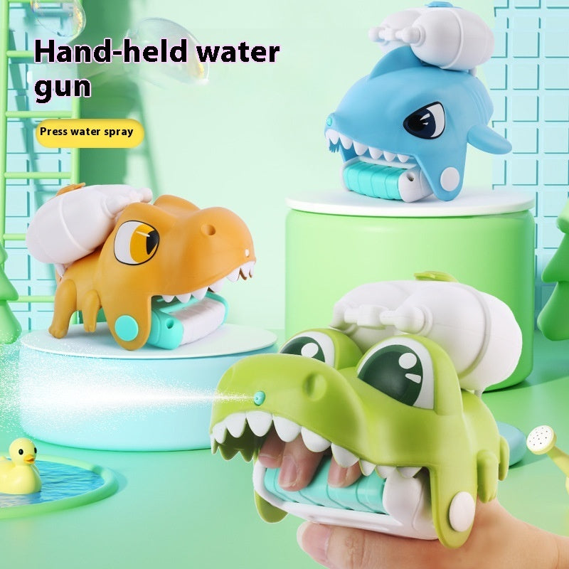 Press on Wrist Water Gun Outdoor Beach Handheld Water Gun Children's Water Play Toy Multiplayer Interaction