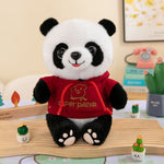 Cute Panda Plush Toy Wearing Clothes - Cindi Book