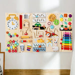 Baby Early Education Enlightenment Multi-functional Wall Game Children's Exploration Cognitive Exercise - Cindi Book