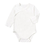 Baby Bamboo Fiber Long Sleeve Baby Bodysuit Jumpsuit - Cindi Book