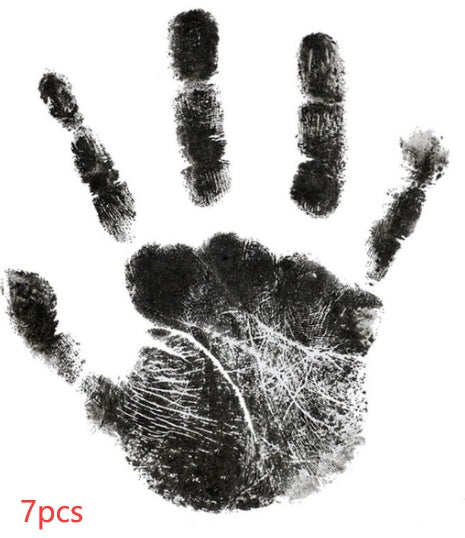 Anti - virus infective baby hand - foot - hand - hand - hand - hand - foot - hand printing table baby footprint - free washing printing oil - Cindi Book
