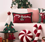 Christmas Tree Pillow Special-shaped Sofa Living Room Atmosphere New Year - Cindi Book