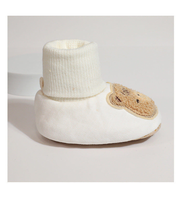 High Bear Babies' Socks Baby Soft-soled Pure Cotton Shoes - Cindi Book