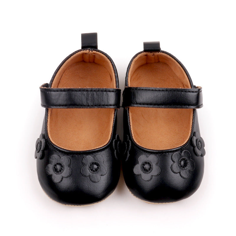 Flower Baby Soft Bottom Non-slip Toddler Shoes - Cindi Book