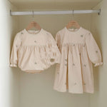 Toddler Baby Embroidery Climbing Suit Onesie Girl's Dress - Cindi Book