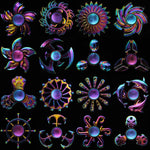 Zinc Alloy Electroplating Colorful Fingertip Top - Cindi Book