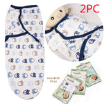 Cotton baby baby wrapped towel, cartoon baby sleeping bag, anti startled baby and baby products - Cindi Book