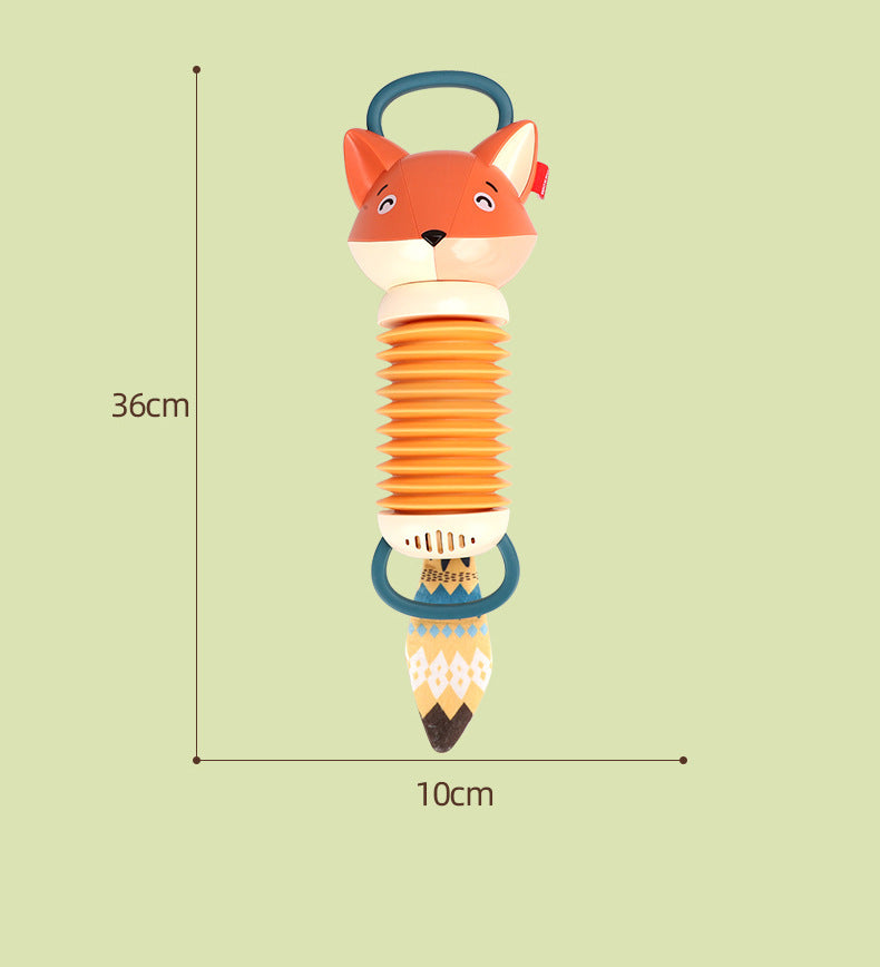 Fox Accordion Baby Early Education Simulation Musical Instrument Toys - Cindi Book