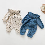 Baby Onesie Autumn Corduroy Baby Suit - Cindi Book