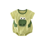 Cartoon Dinosaur Full Moon Jumpsuit For Infants And Young Children Going Out - Cindi Book