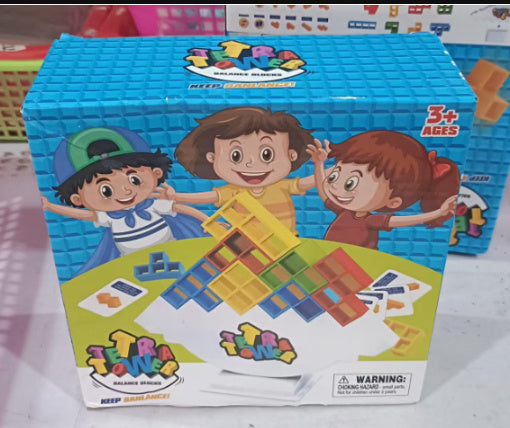Balance Stacking Board Games Kids Adults Tower Block Toys For Family Parties Travel Games Boys Girls Puzzle Buliding Blocks Toy - Cindi Book