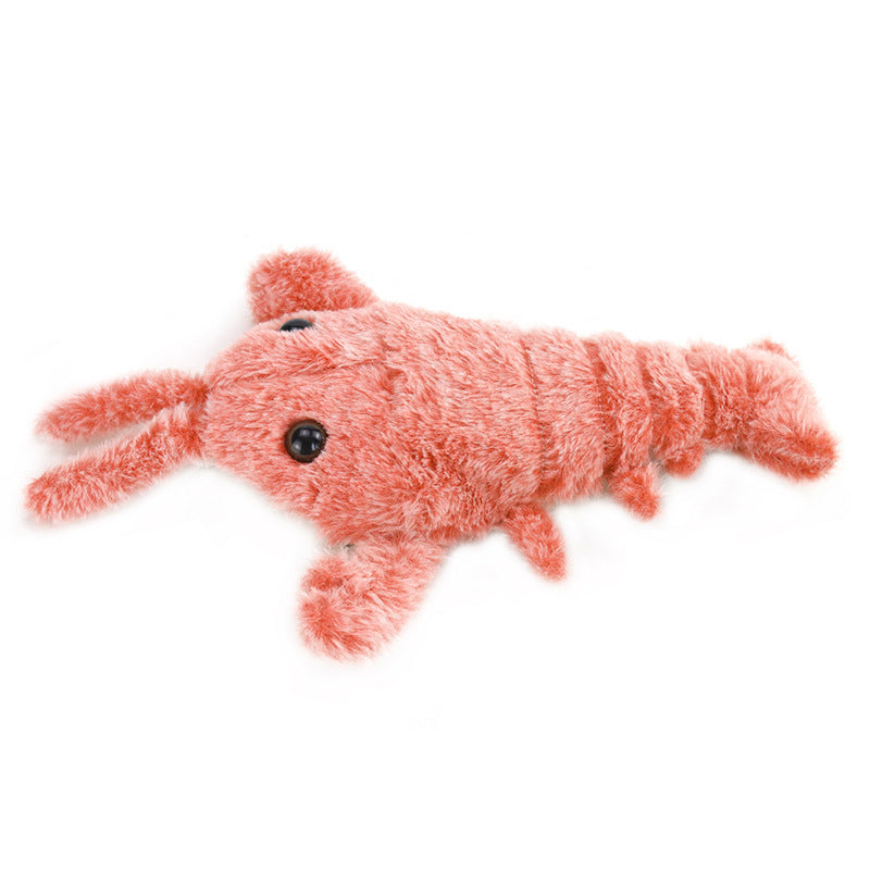 Electric USB Charging Pet Cat Molar Plush Toy - Cindi Book