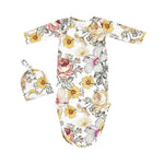 Newborn Knotted Nightgown Baby Sleeping Bag Print - Cindi Book