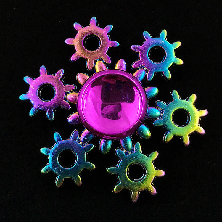 Zinc Alloy Electroplating Colorful Fingertip Top - Cindi Book