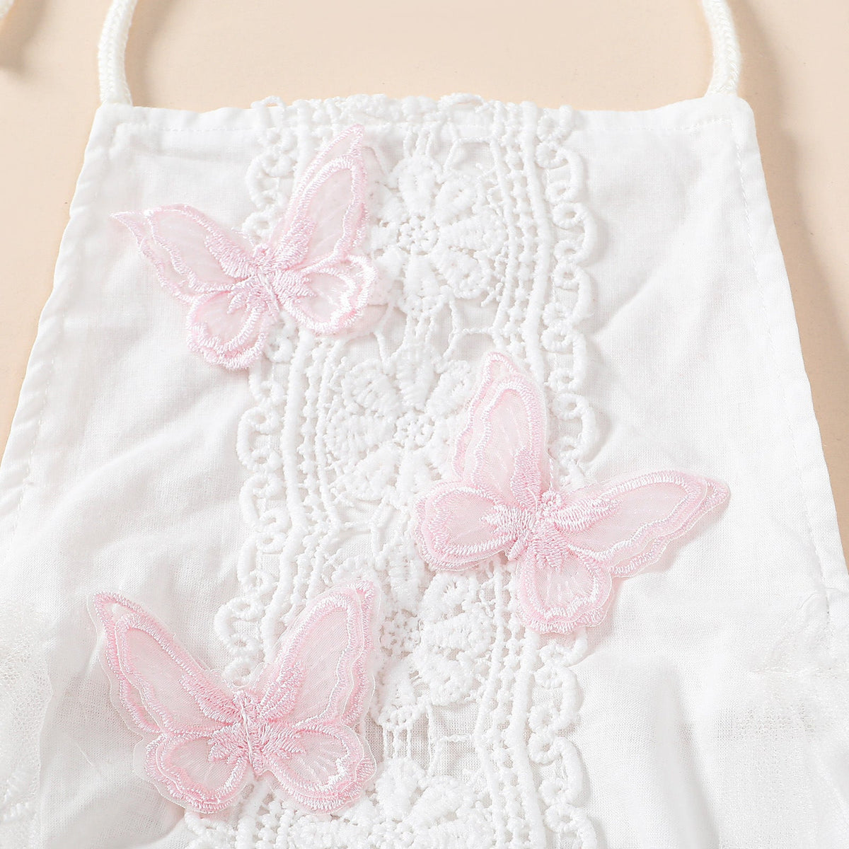Girls' Butterfly Lace Yarn Princess Dress Headdress - Cindi Book
